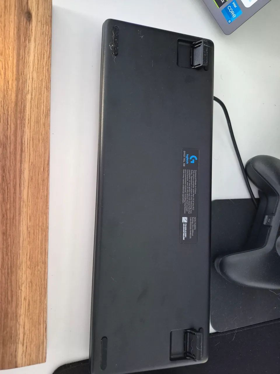 Teclado G413 TKL Logitech Preto Switch Brown - Foto 3