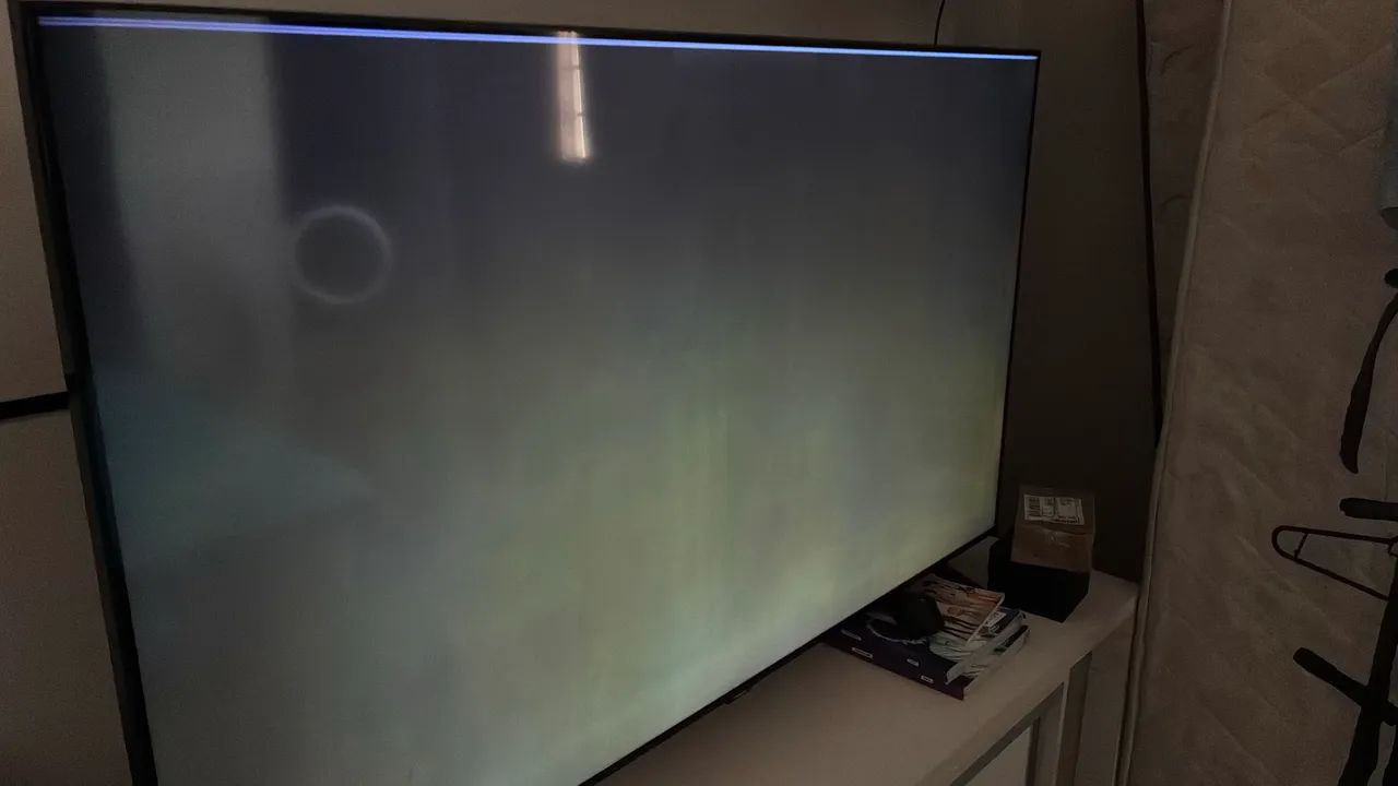 TV Samsung com defeito