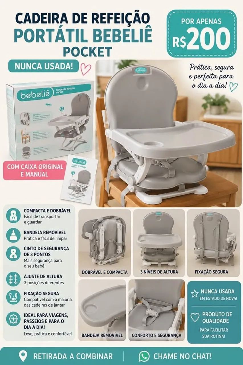 cadeira de alimentação