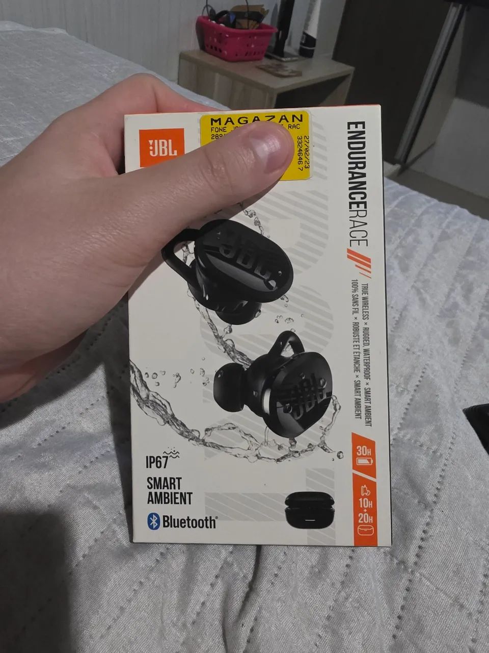 Fone de ouvido Jbl EnduranceRace