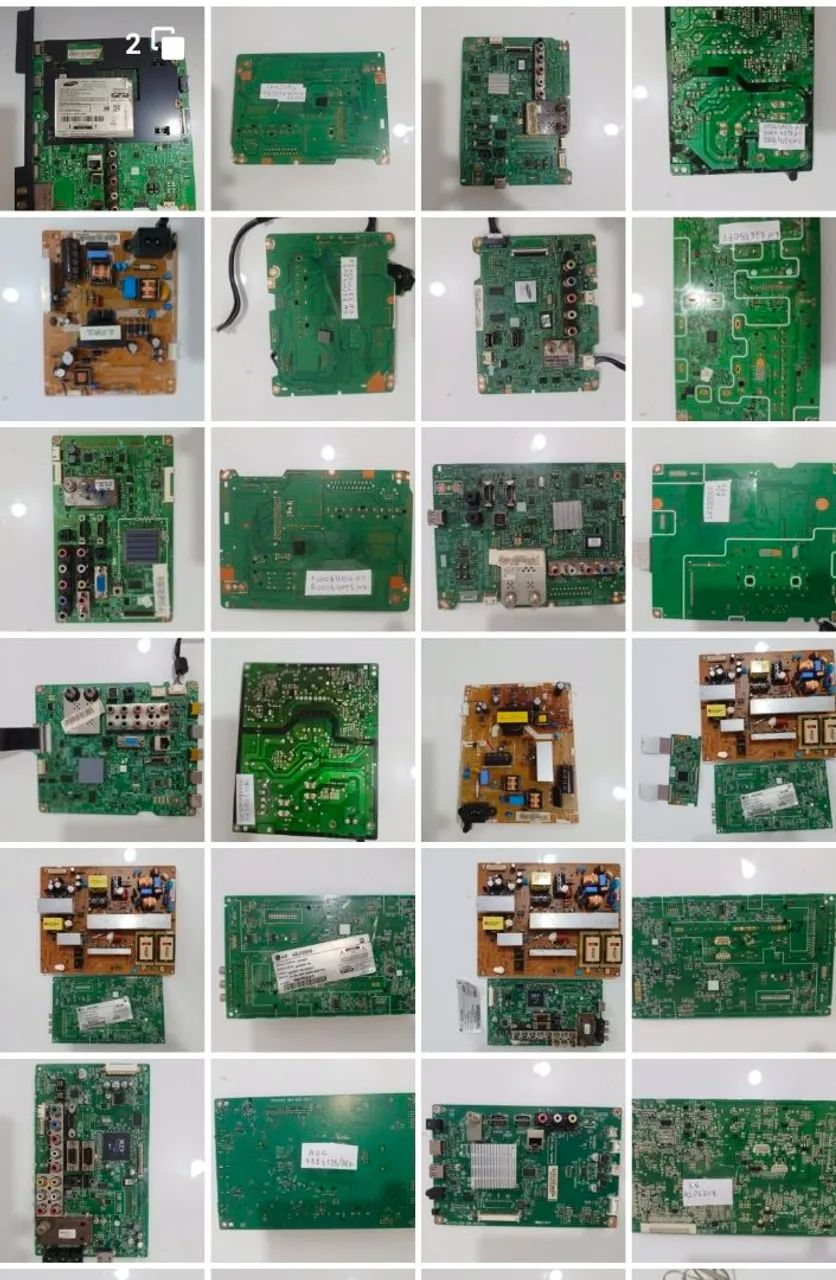 Lote Placas LG Samsung Philco Philips AOC STI Sony  - Foto 3