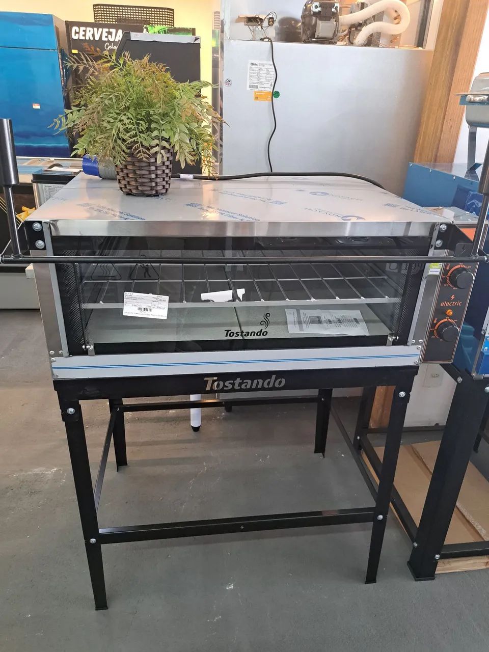 Ac Forno lastro elétrico 90cm Compact 