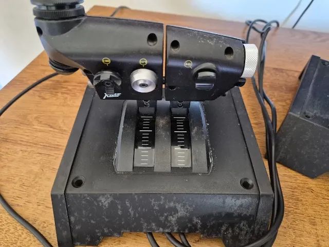Manche/Joystick/Throttle Saitek X65-F Combat Control System - Foto 3