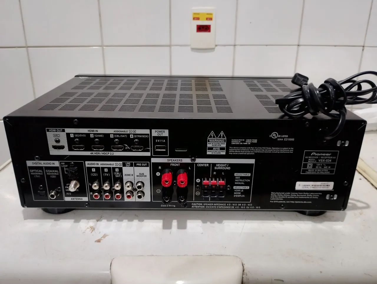 Receiver da Pioneer com bluetooth original  - Foto 2