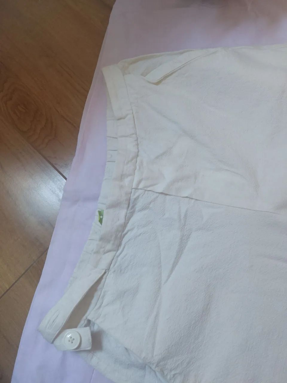 Calca branca usada uma única vez  - Foto 2