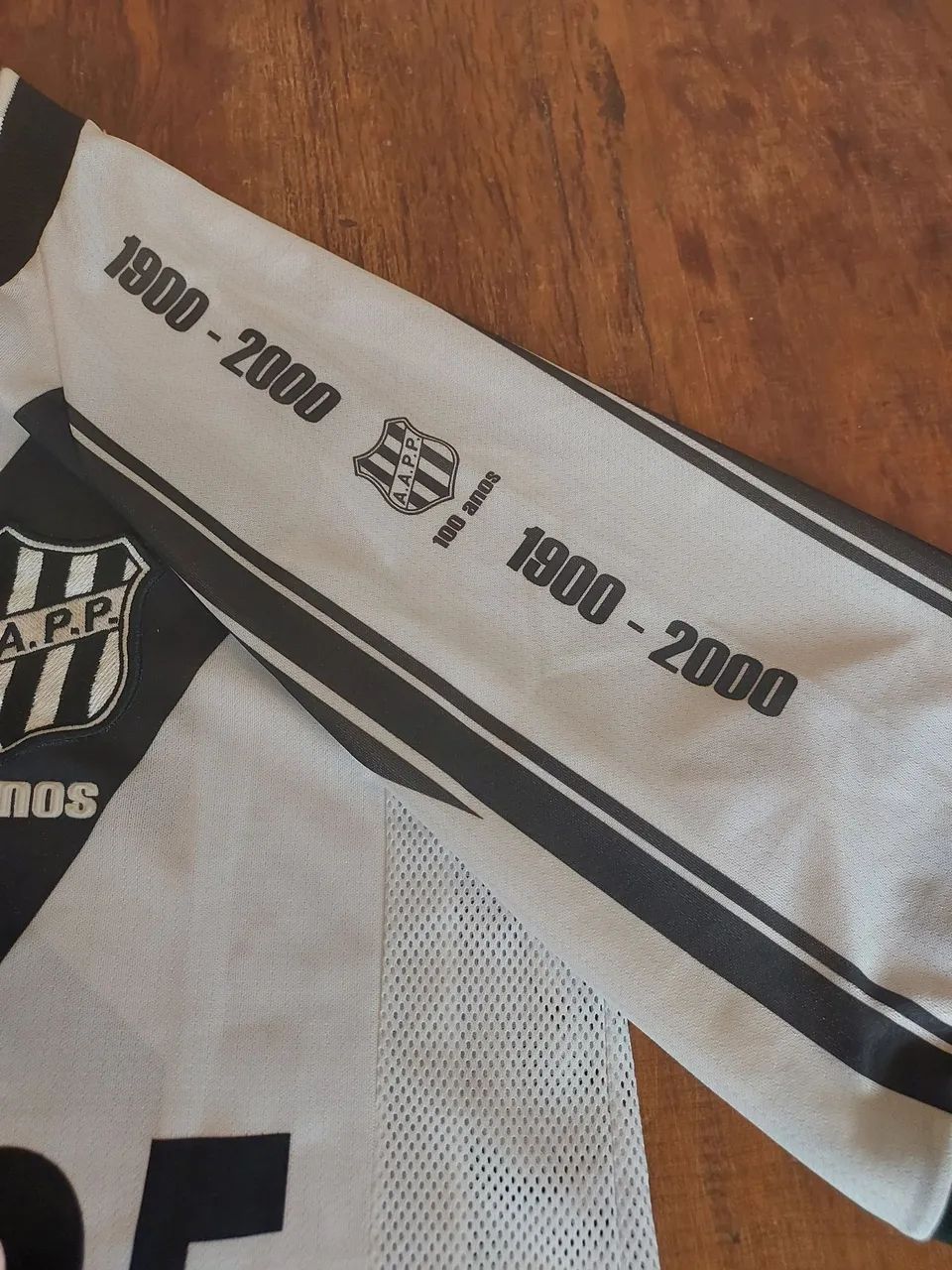 Camisa ponte preta 2000 comemorativa 100 anos - Foto 3