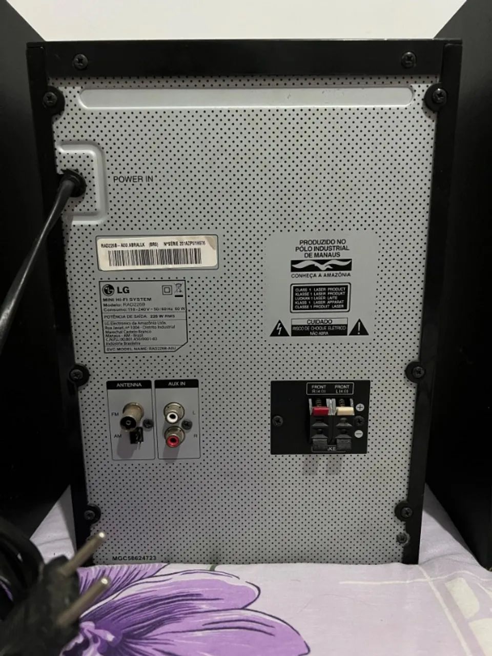 Mini Hi-Fi System LG RAD226B - Foto 4