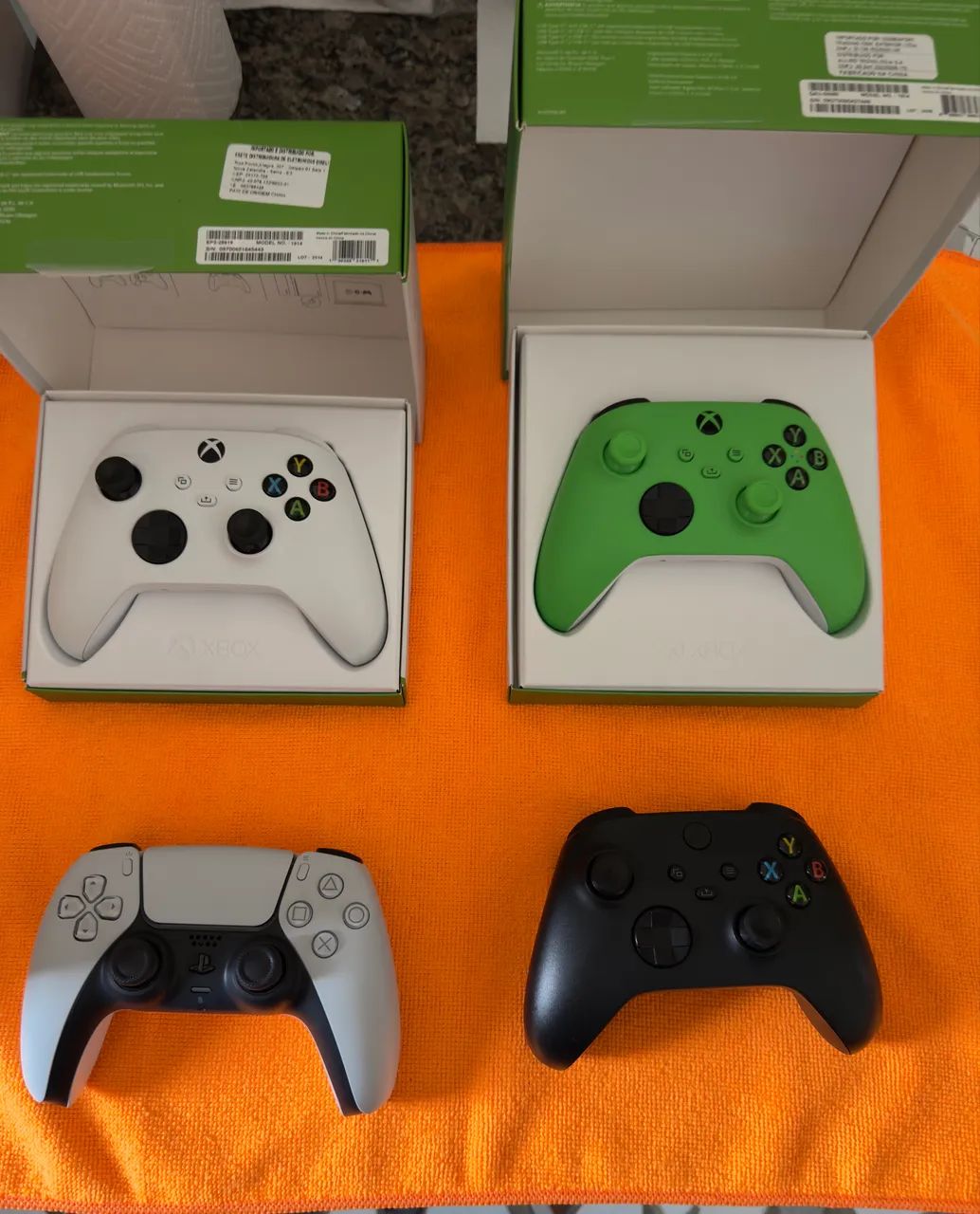 Controles Xbox series E PlayStation 