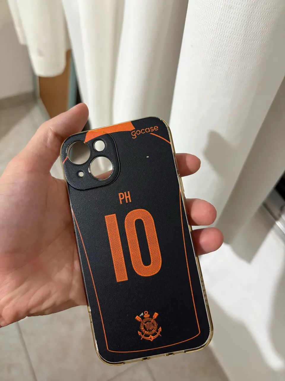 Capinha Go Case Corinthians Personalizada