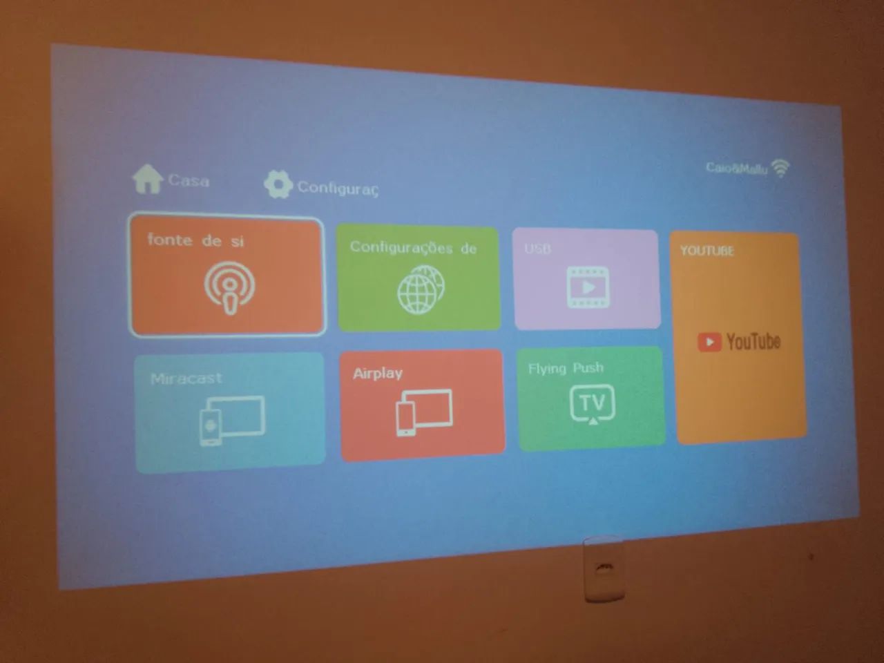 Projetor Led T7 4000lms - Foto 5