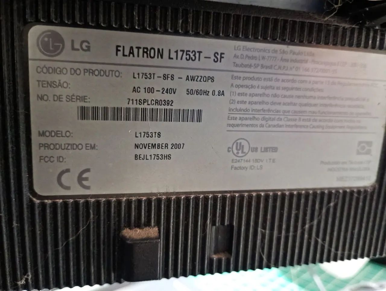 Monitor LG 17"polegadas  - Foto 3