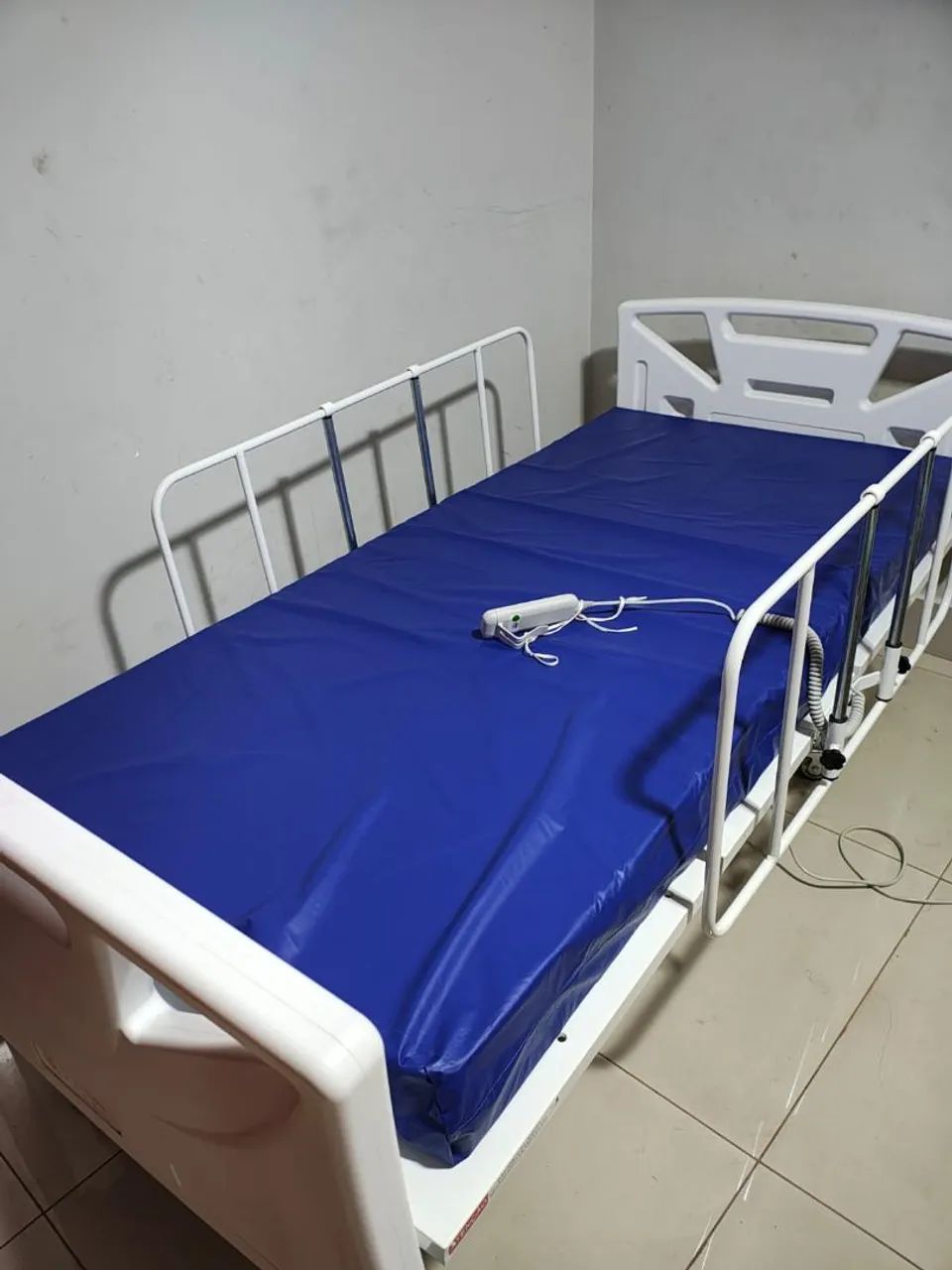 Cama Hospitalar Elétrica Elevação E Colchão