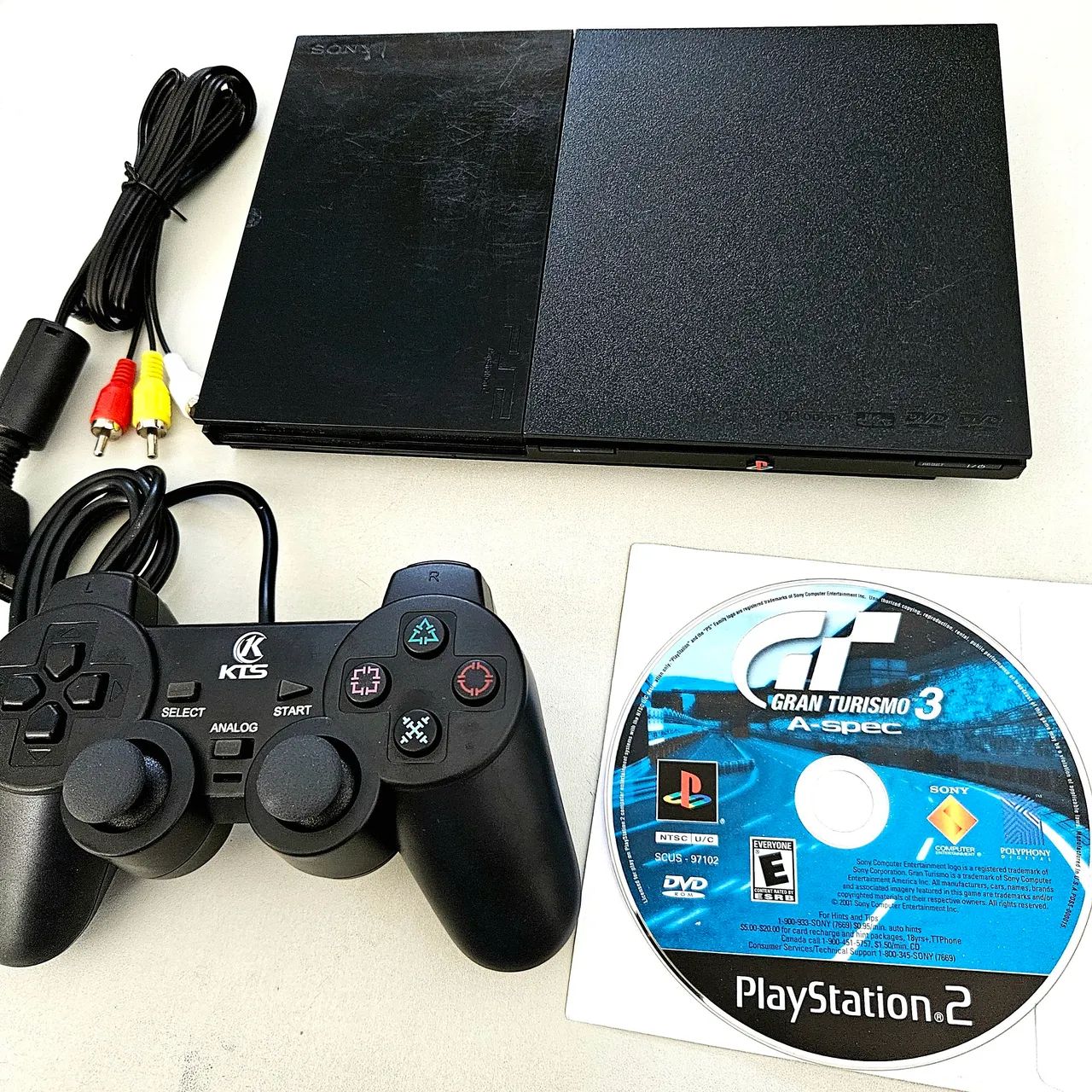 Play 2 Ps2 + gram turismo 3 original