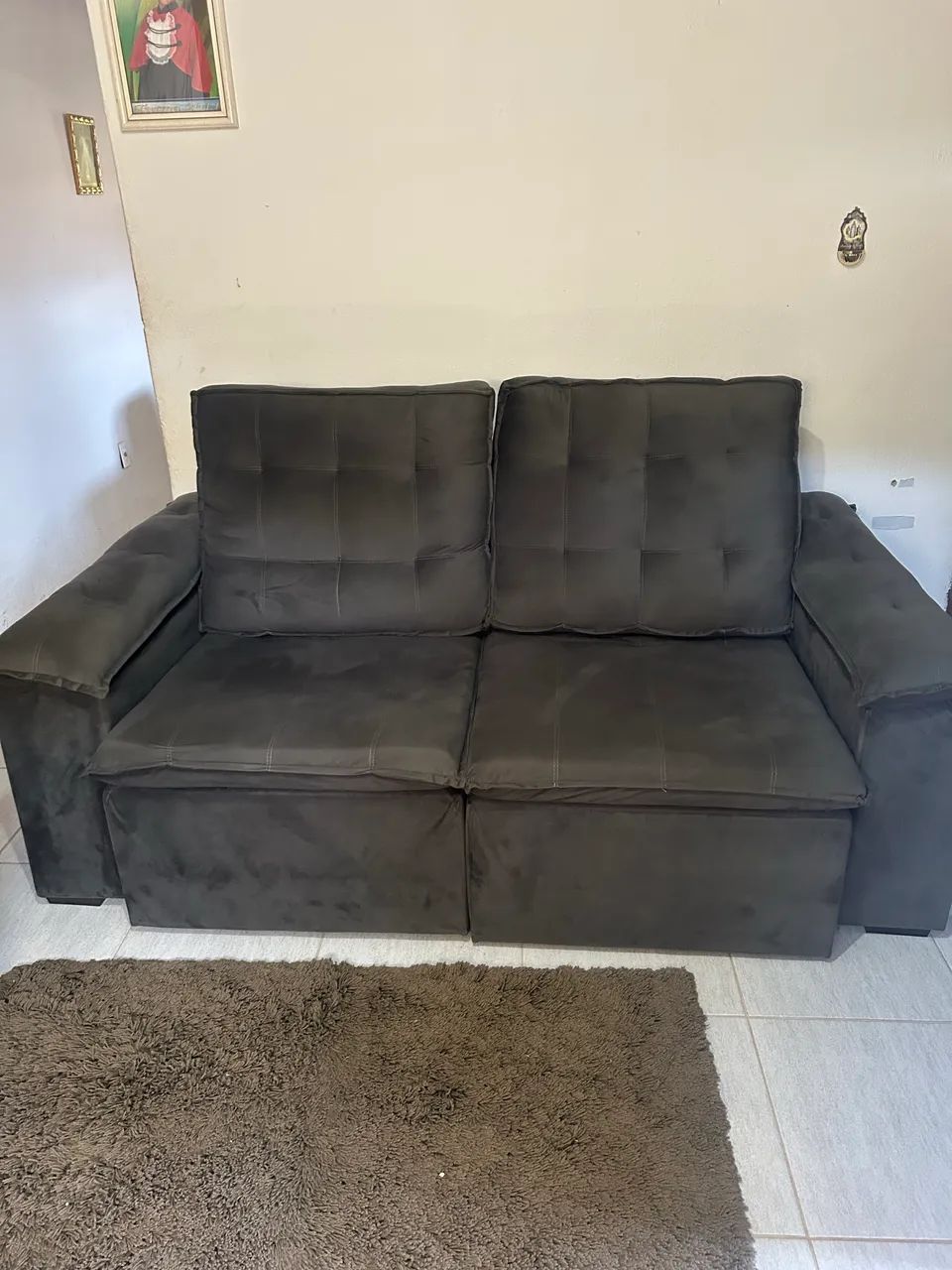 Sofá 2.00 retrátil e reclinável  - Foto 4