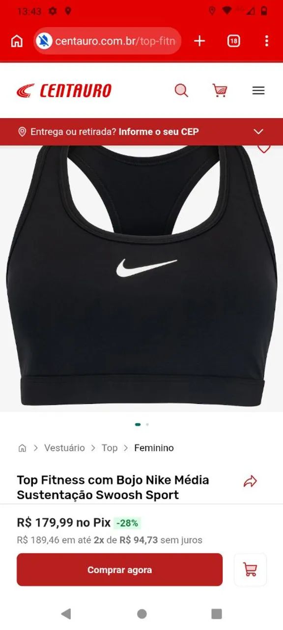 Top da Nike 