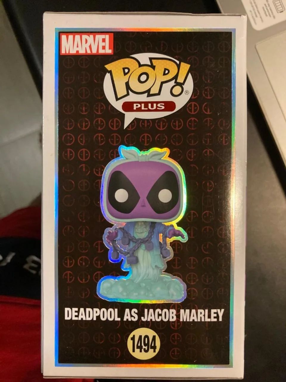 Funko Pop Marvel Deadpool As Jacob Marley 1494 - Foto 3