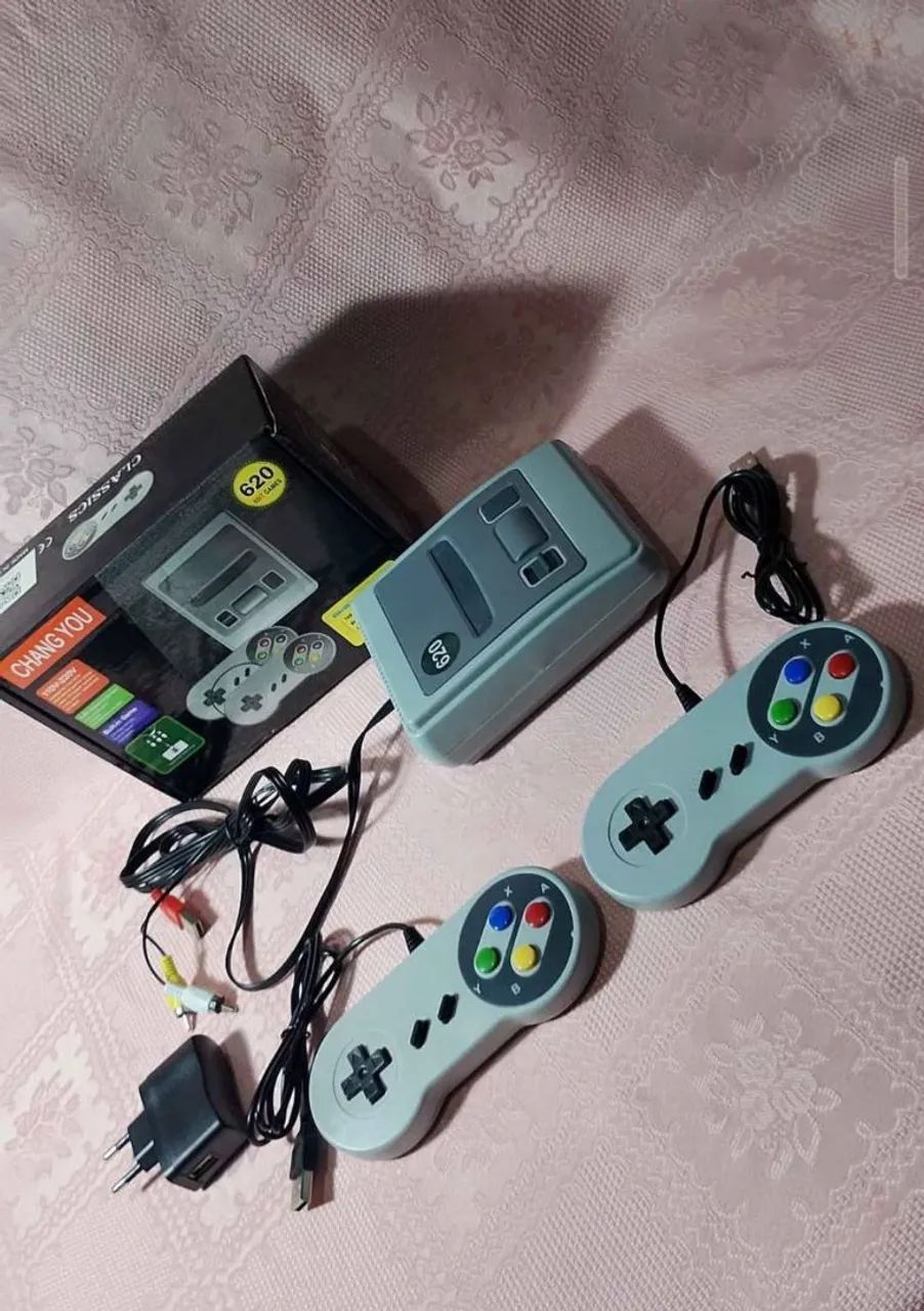 vídeo game retrô com 620 jogos  - Foto 2