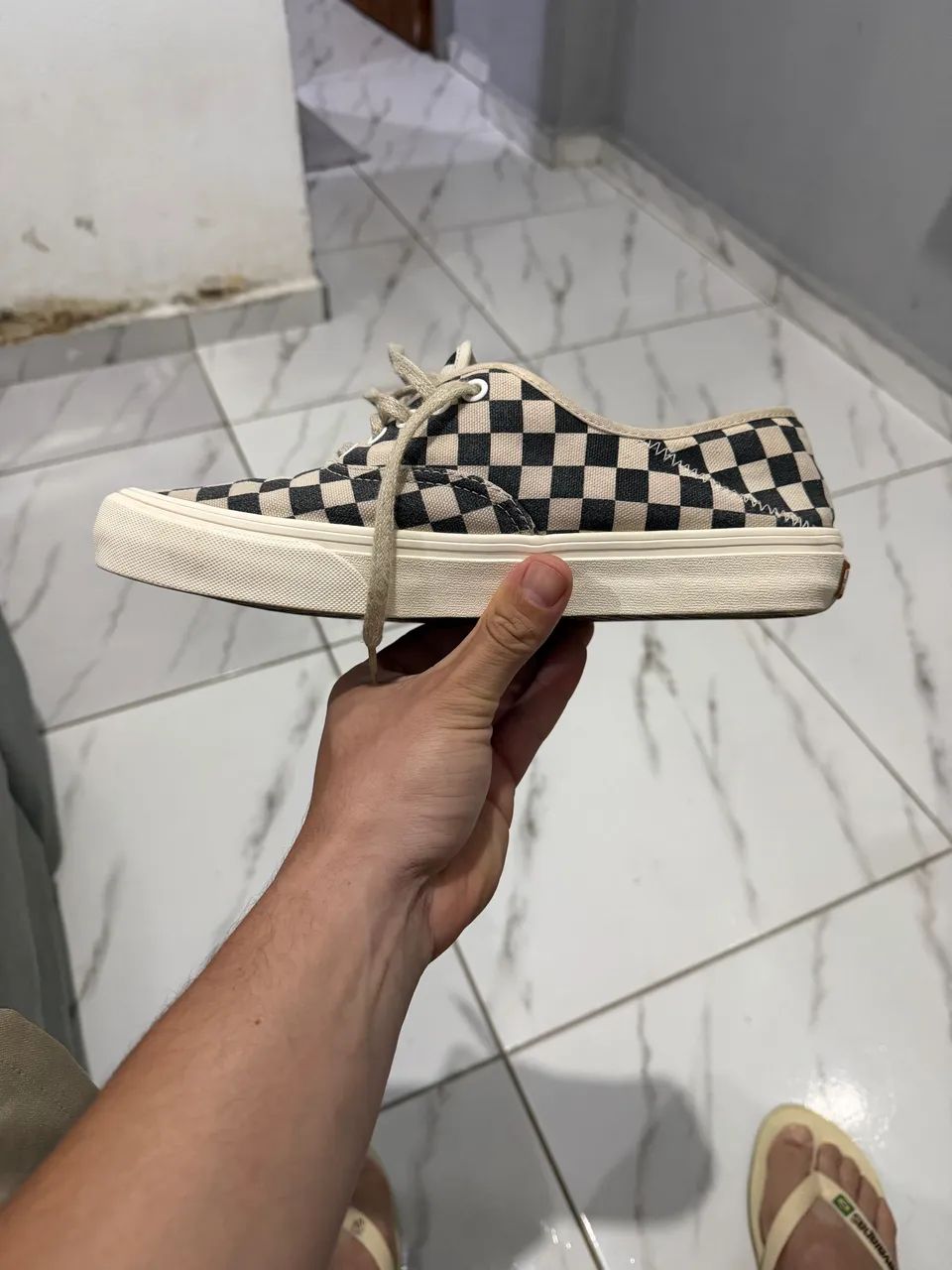 Vans checkerboard true white  - Foto 3