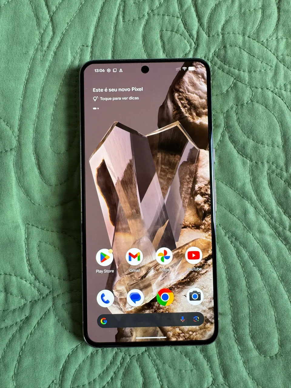 Google Pixel 9a 256GB Obsidian 5G NOVO, NA CAIXA *** - Celulares e