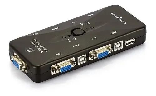 Switch Kvm Usb 4 Portas Vga - Kvm41ua - Usb 2.0 - Foto 2