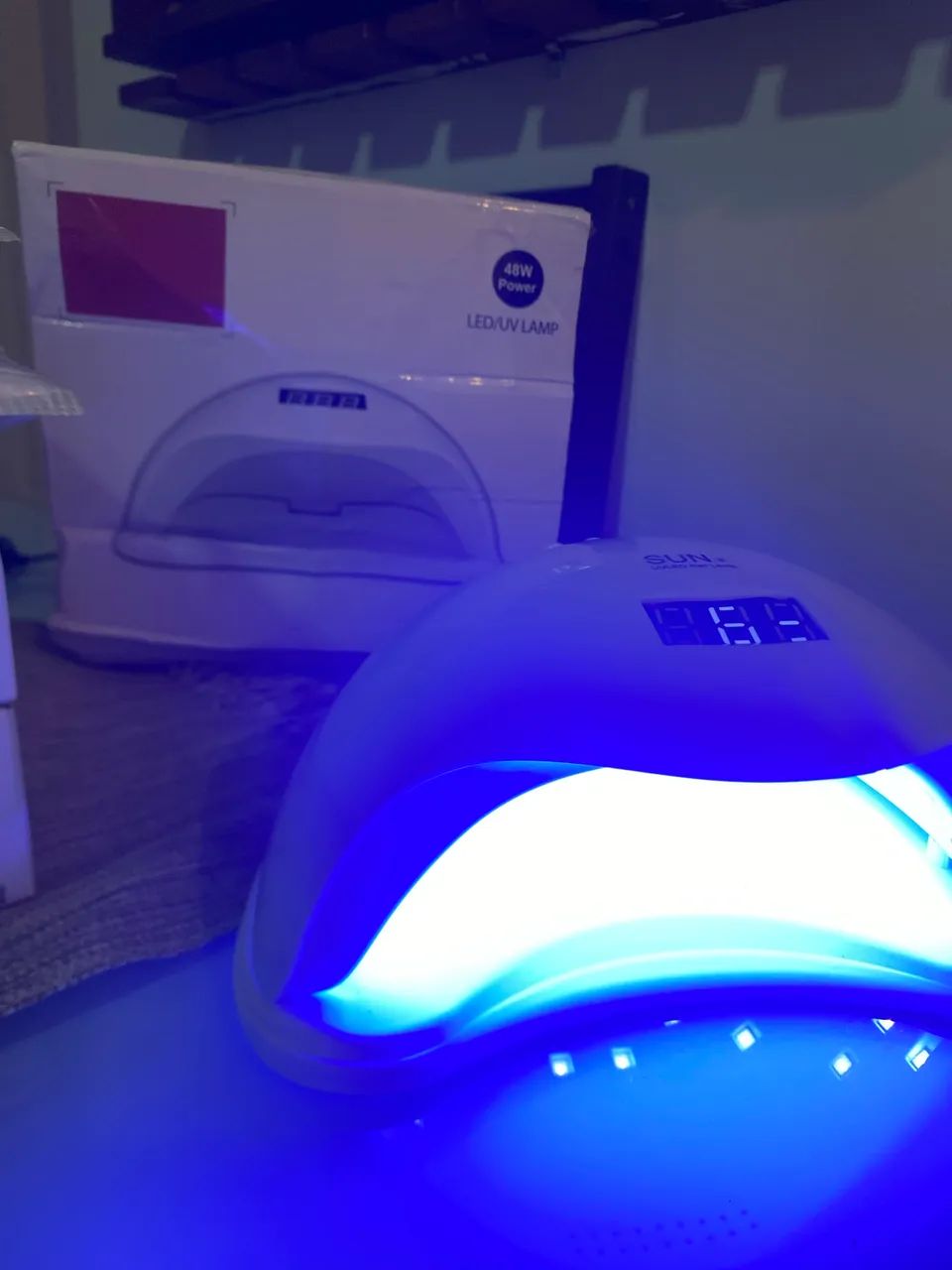 Cabine de unha Led UV bivolt novo lacrado  - Foto 4