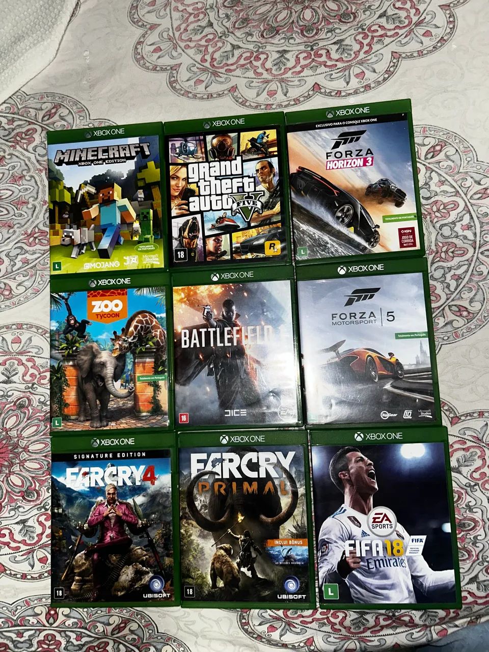 Jogos Xbox one 
