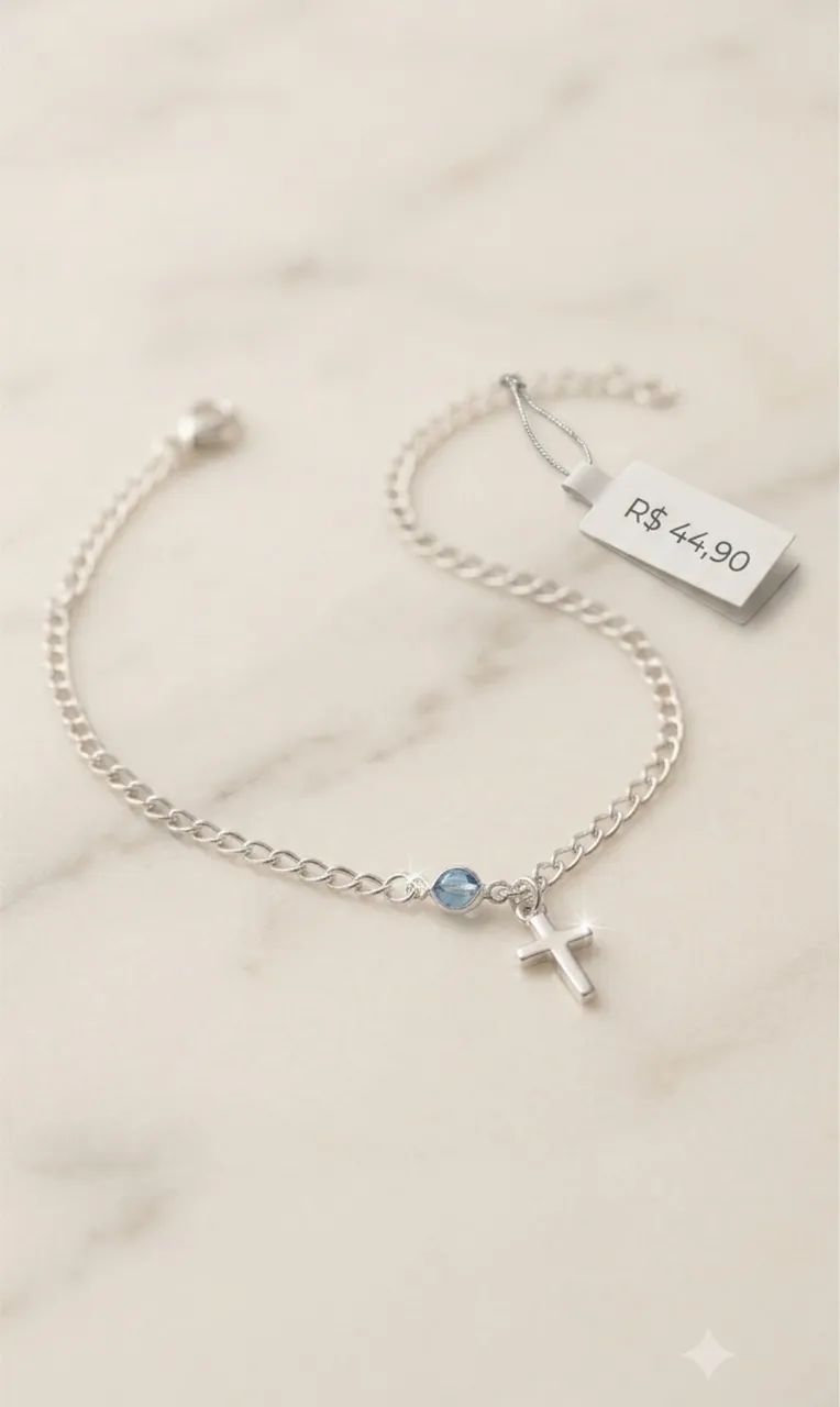 Pulseiras pratas adulto e infantil  - Foto 2