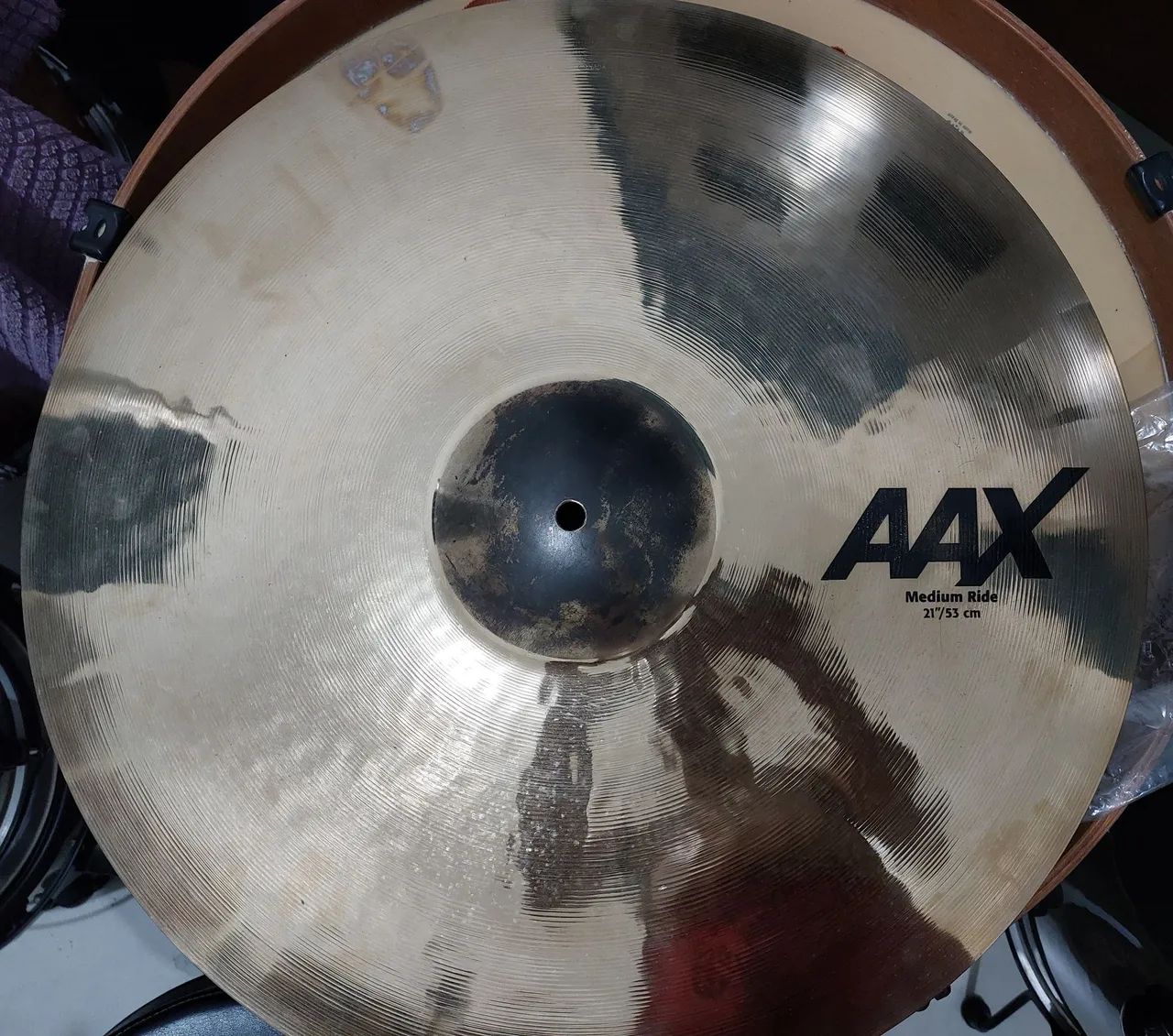 Sabian AAX 21" medium ride