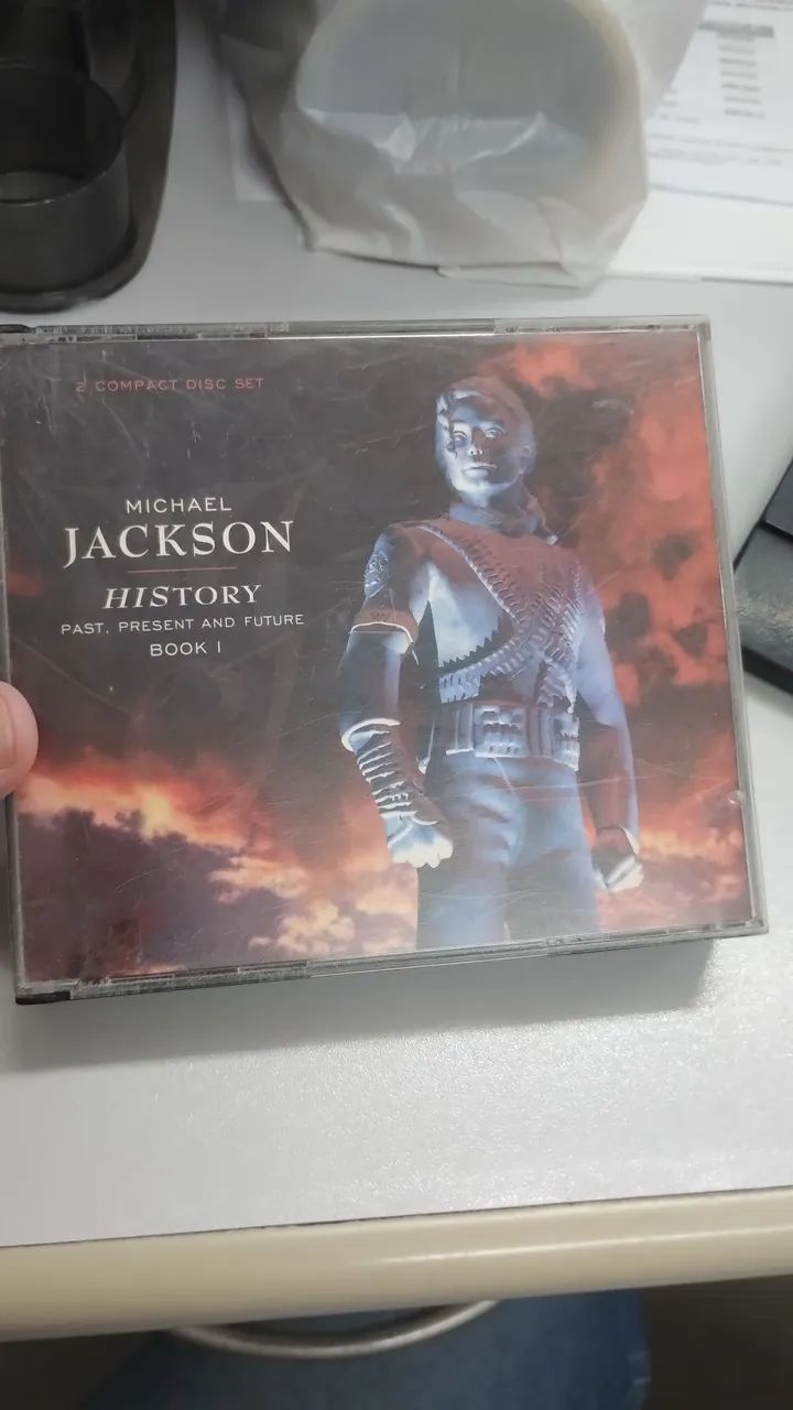 cd Michael Jackson (History)duplo