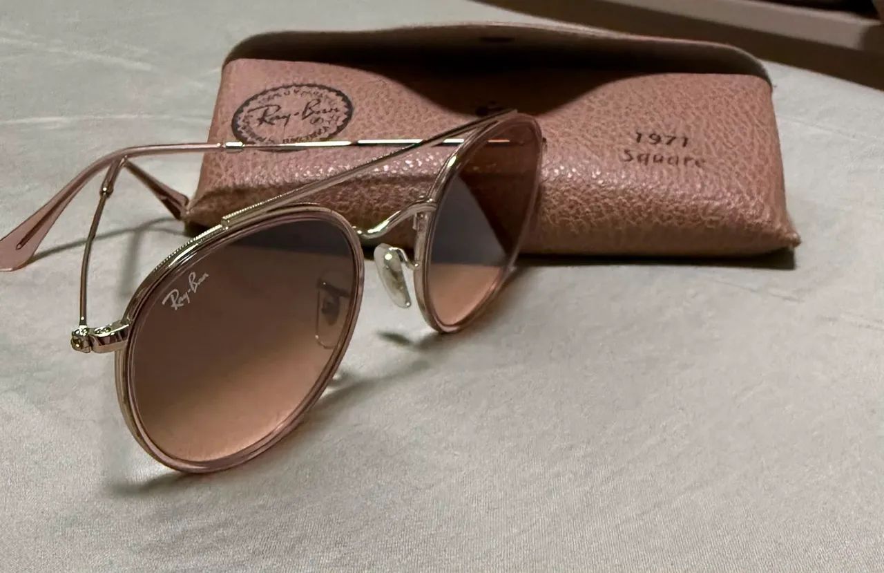  Óculos Solar Ray Ban Square 1971 - Foto 2
