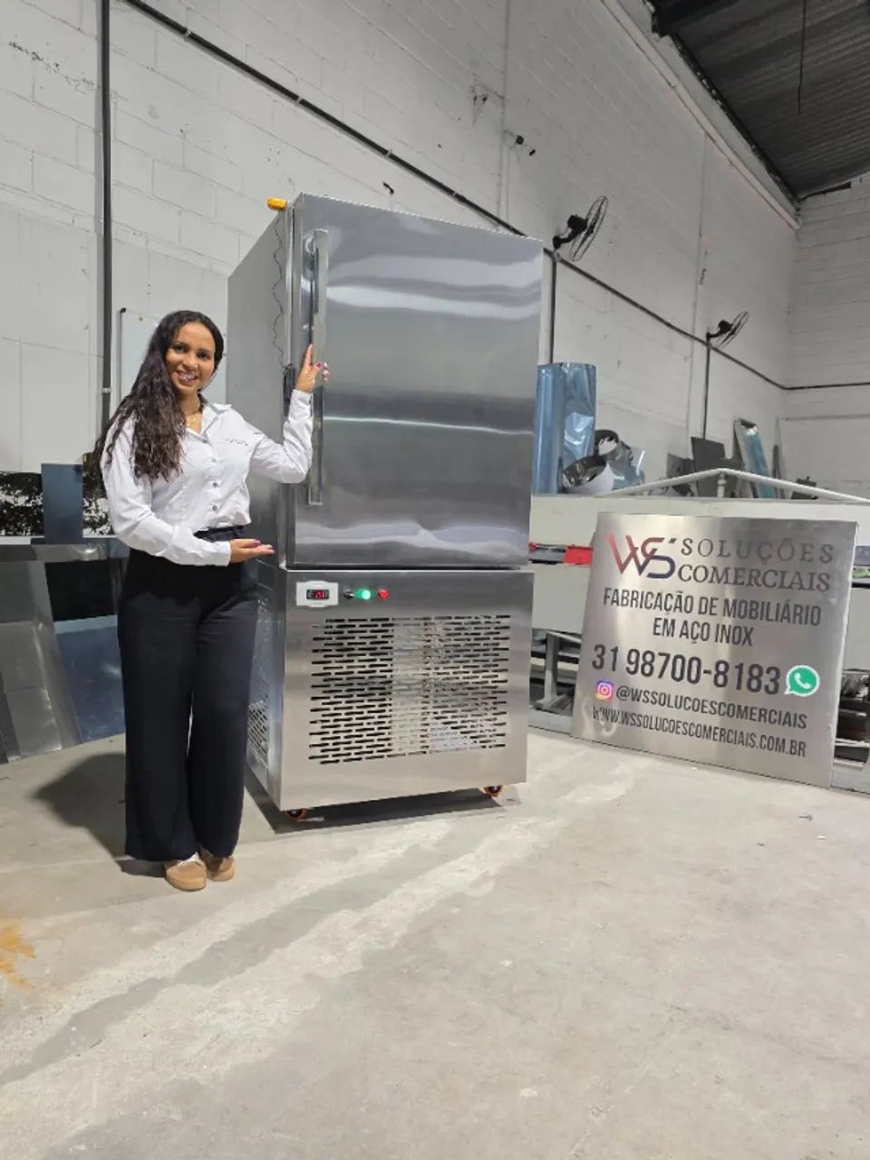 Ultracongelador 40kg por Ciclo de Congelamento Industrial - Foto 3