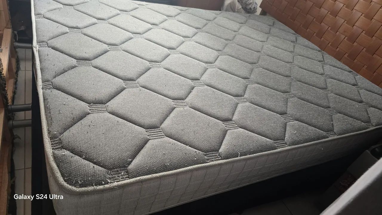URFENTE Cama box casal. Colchão ortopédico excelente - Foto 2