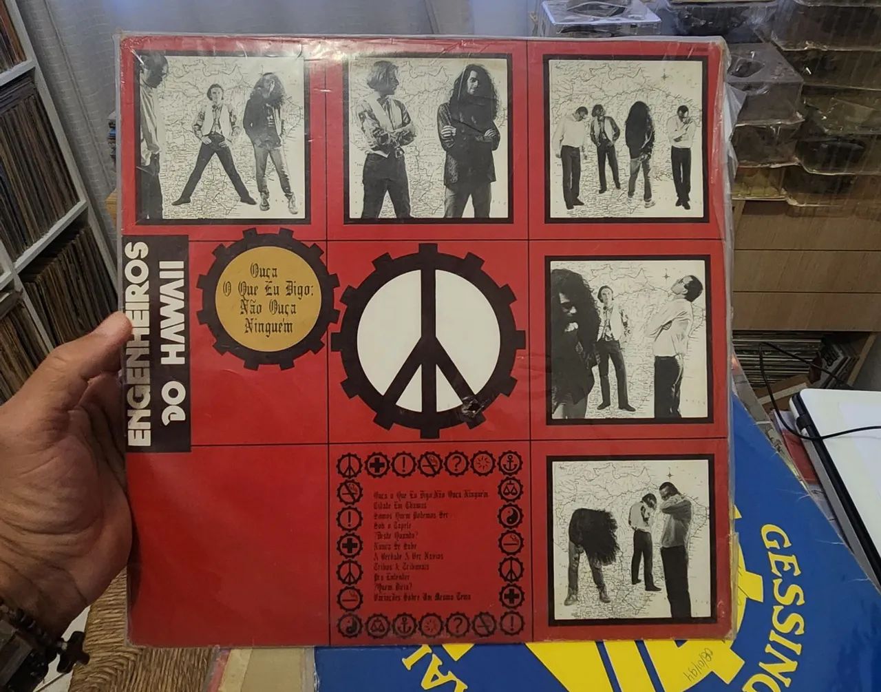 COMBO 2 LPS ENGENHEIROS DO HAWAII DISCO VINIL.LP POP ROCK - Foto 4