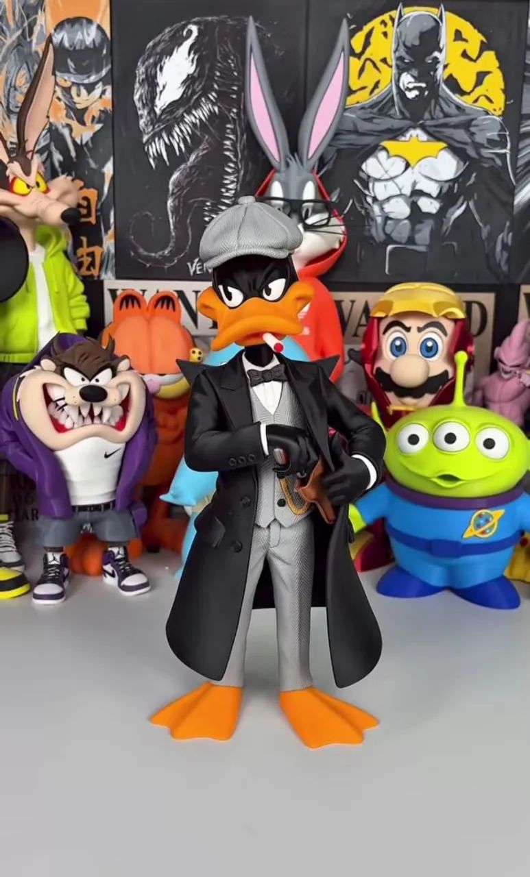 Daffy Duck - Peaky Blinders Impressão 3D  - Foto 2