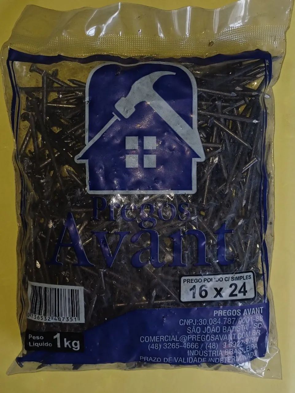 Pregos 16x24 Polidos com cabeça  - Foto 4