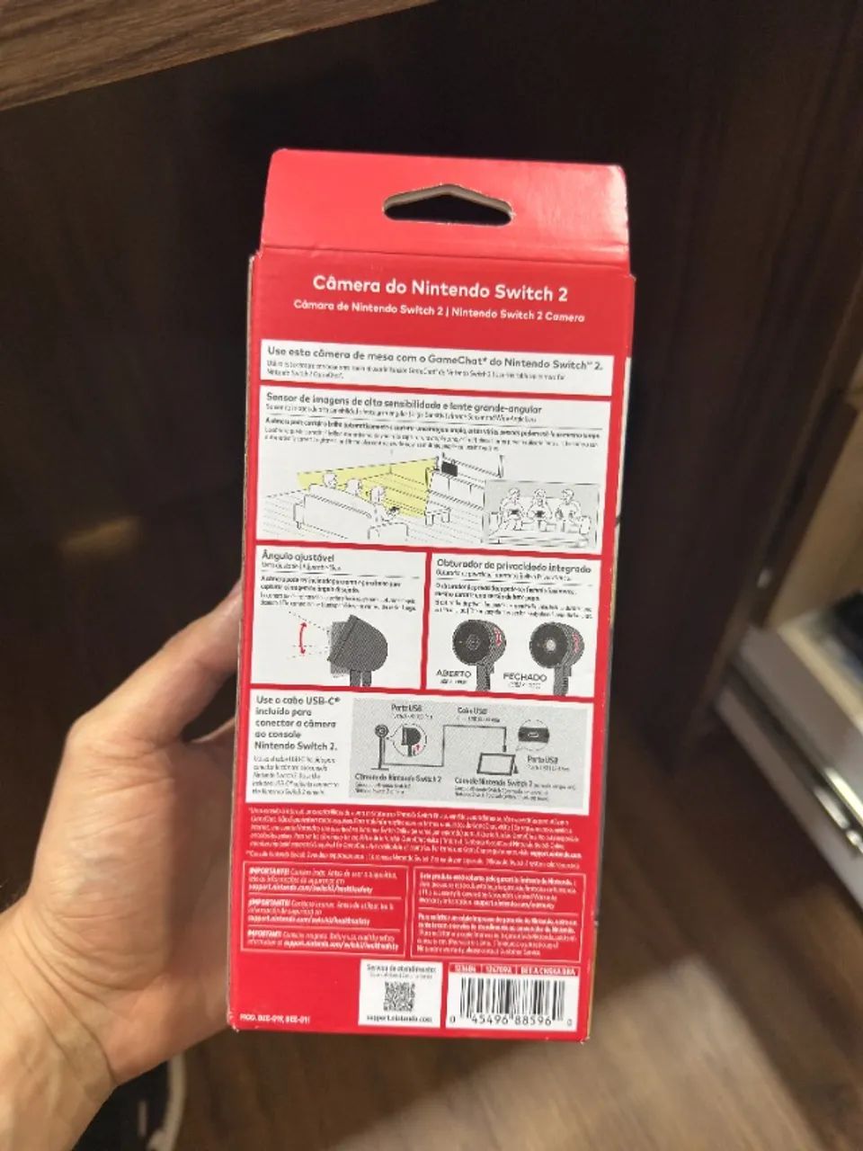 Câmera Nintendo Switch 2 (Nova, Lacrada) - Foto 4