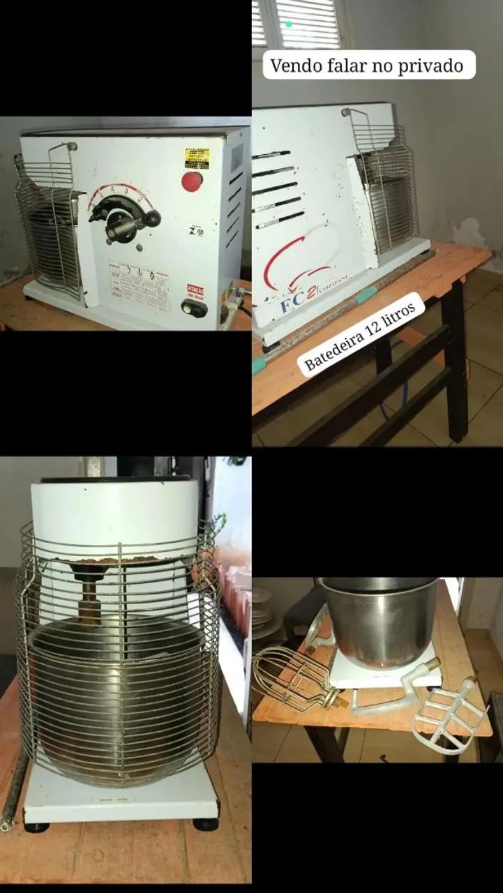 Vendo Batedeira 12 litros  - Foto 2