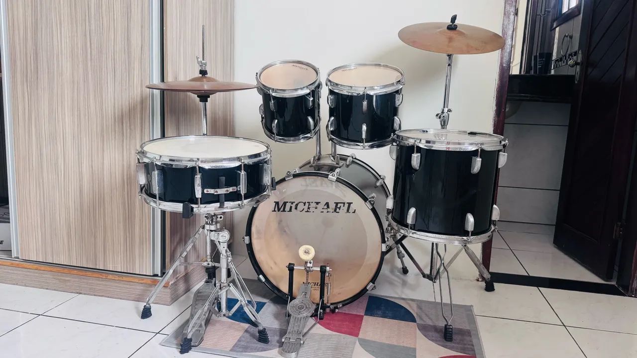 Vende-se BATERIA ACÚSTICA MICHAEL - Foto 5