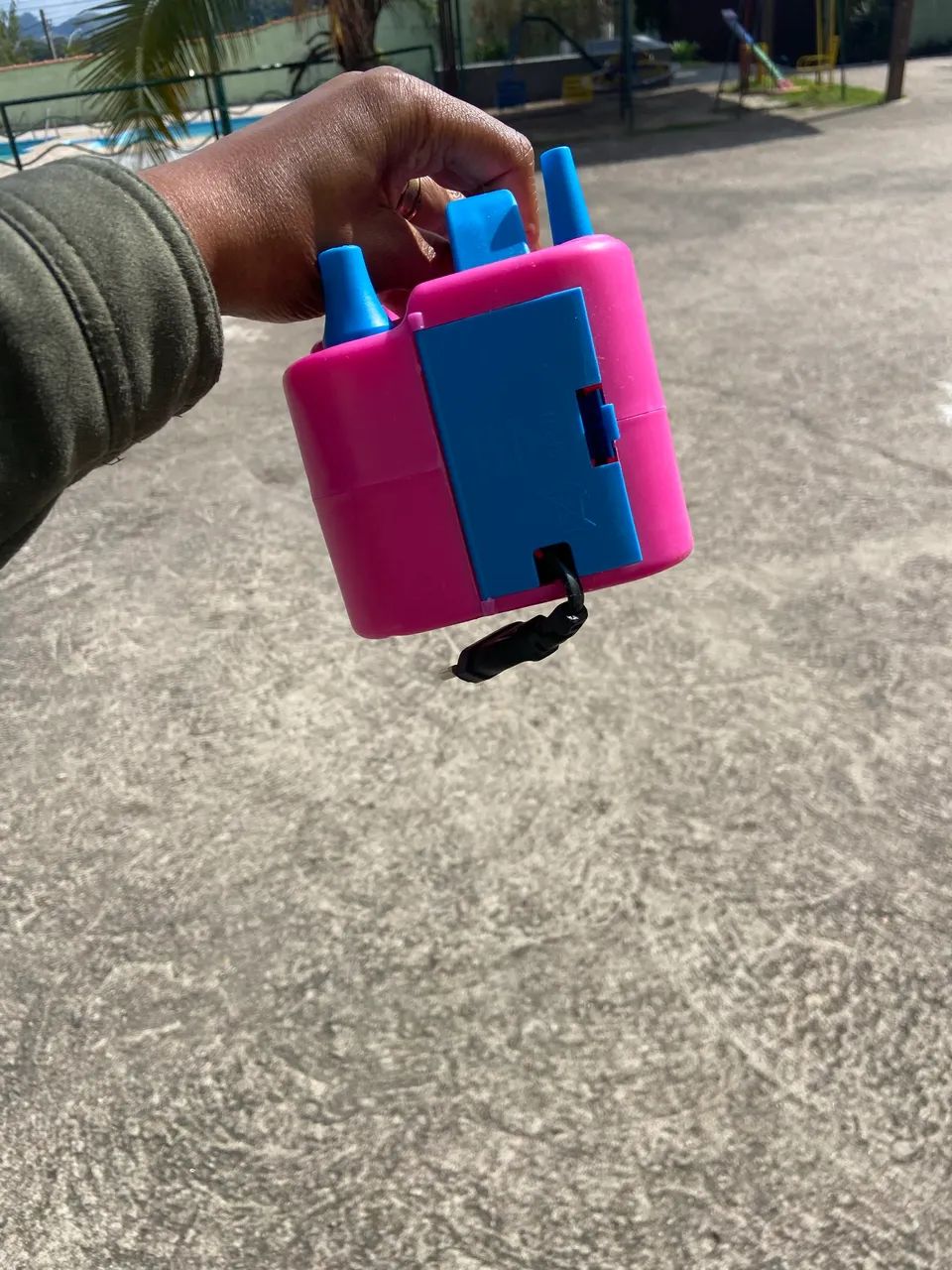 Inflador elétrico de balões 
