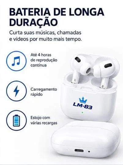 Fone de ouvido bluetooth  - Foto 3