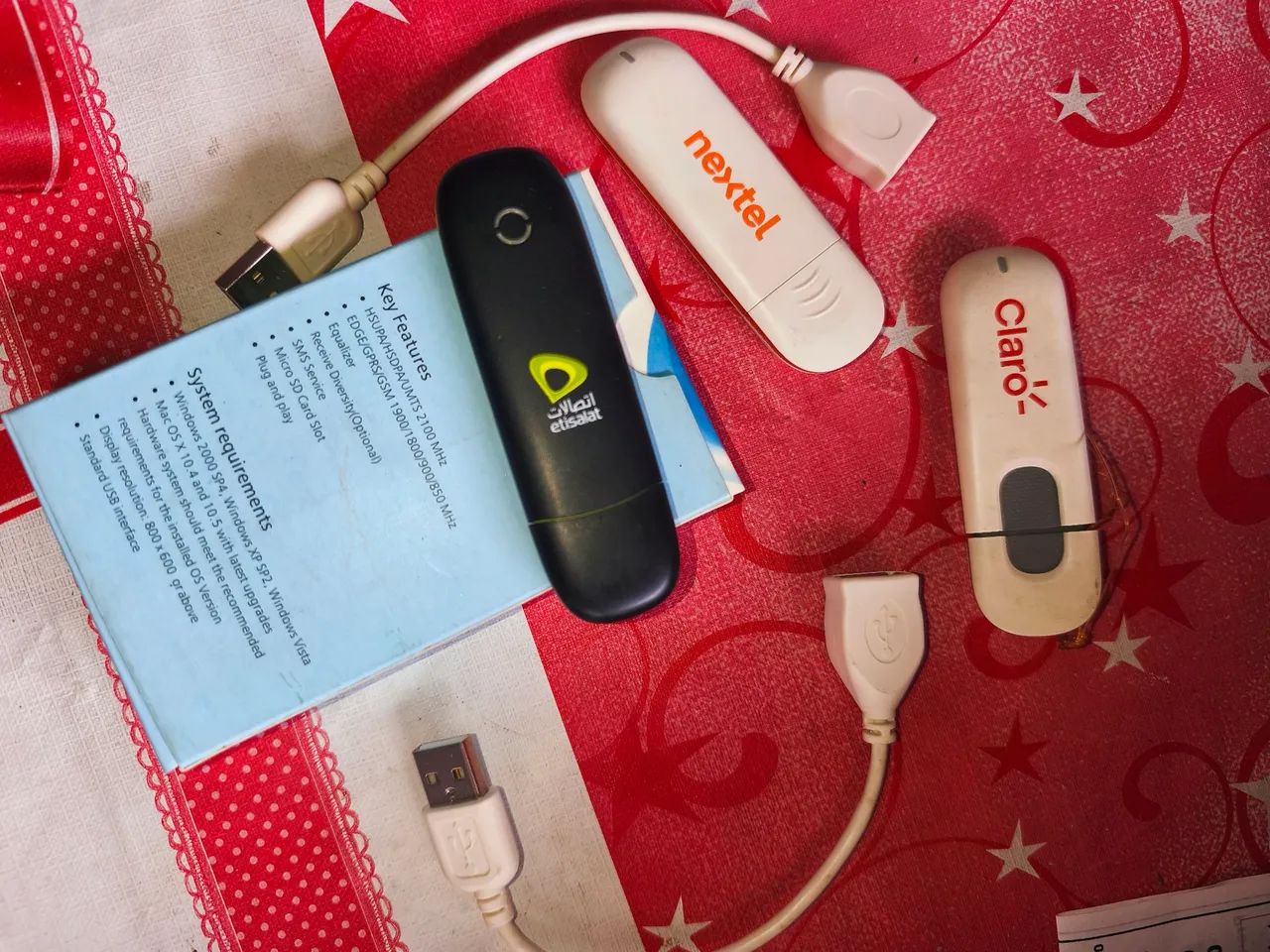 Modem USB com cabo extensor USB  - Foto 4