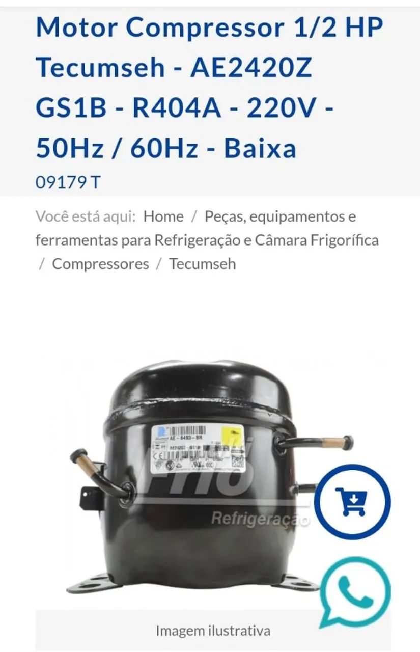 compressor tecumseh 