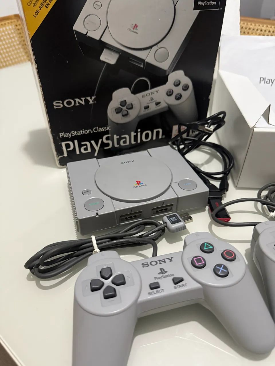 PlayStation 1 mini clássico 