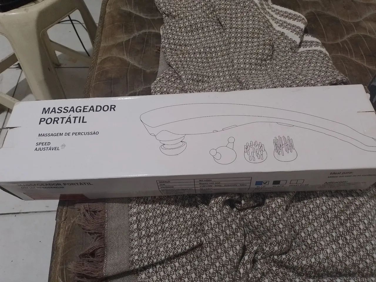 Massageador com 3 cabeçotes  - Foto 2