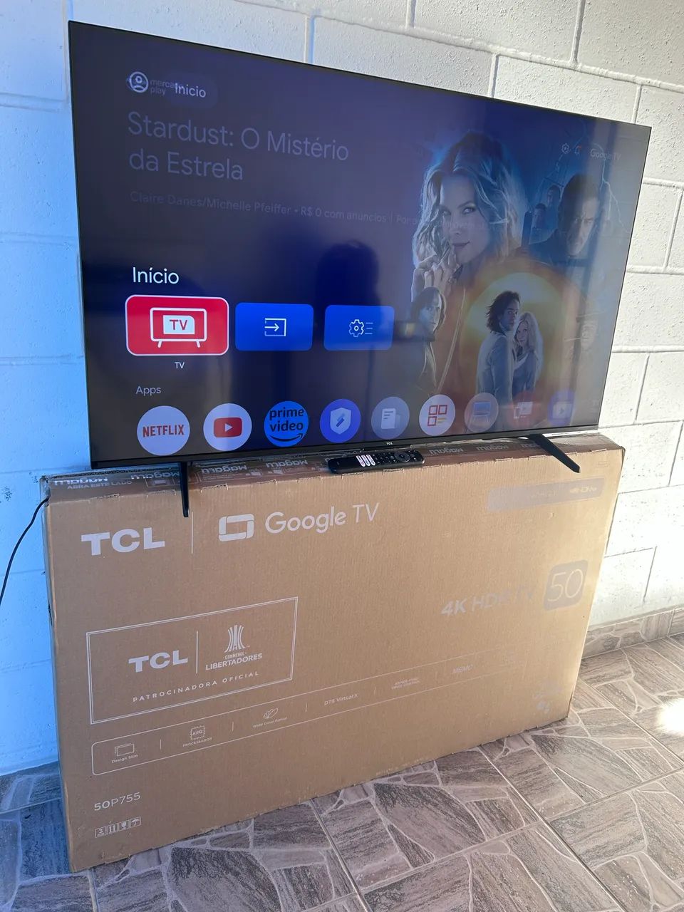 Smart TV 50 polegadas 4K TCL GoogleTV  - Foto 3
