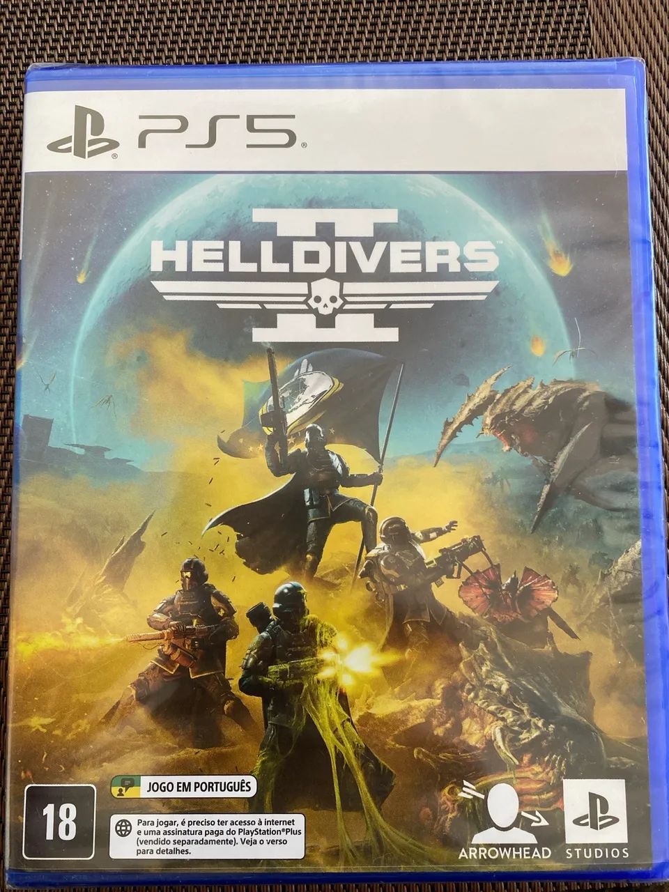 Helldivers 2 lacrado/novo