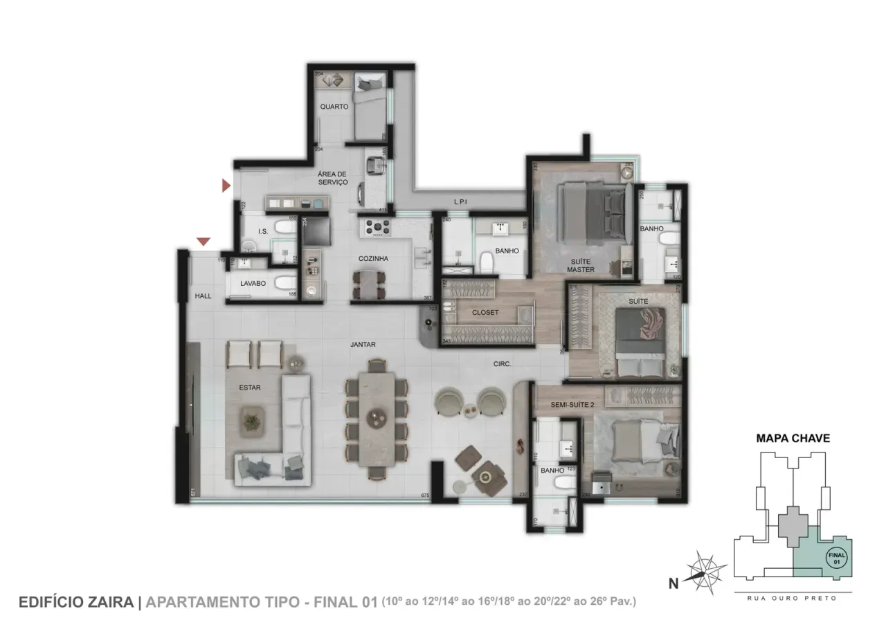 PLANTA 132m²