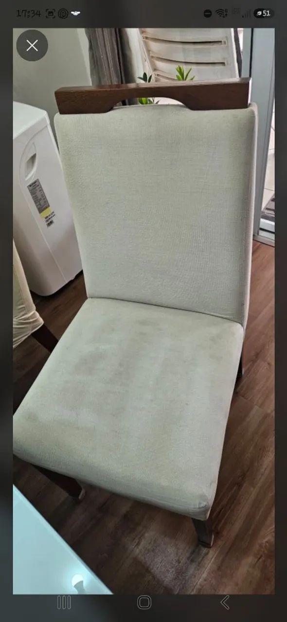 Conjunto mesa de jantar com 6 cadeiras  - Foto 3
