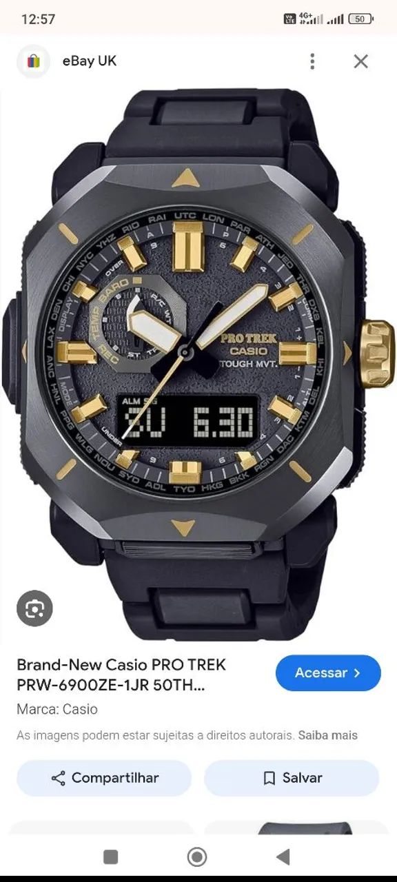 RELÓGIO GSHOCK PREMIUM  - Foto 5