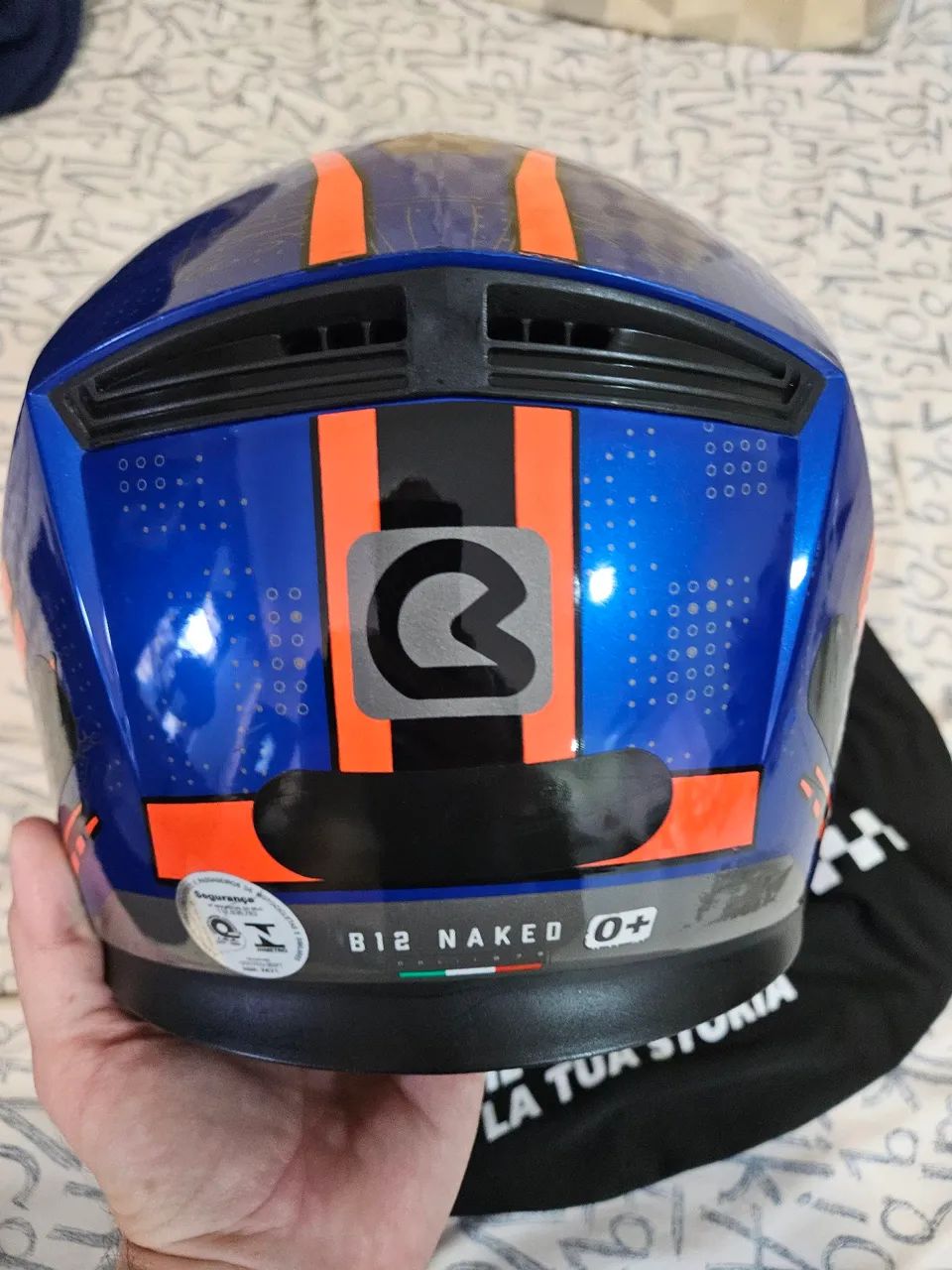 Capacete Bieffe tamanho 58 - Foto 3